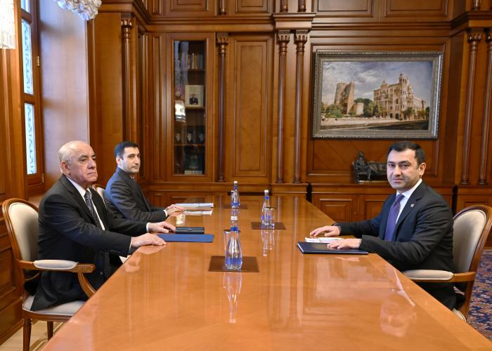 ICDO Secretary-General Meets with the Prime Minister of the Republic of Azerbaijan