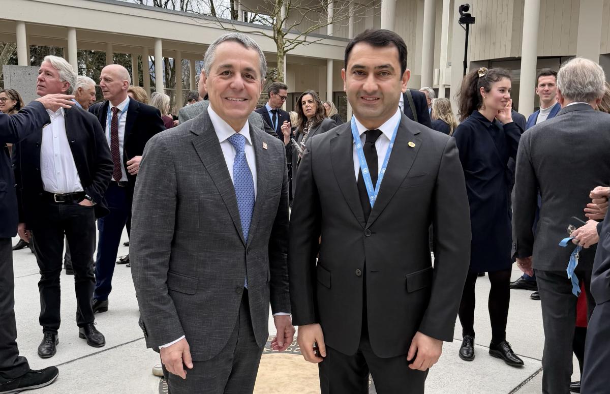 ICDO Secretary-General Meets Swiss Foreign Minister at Portail des Nations Opening Reception