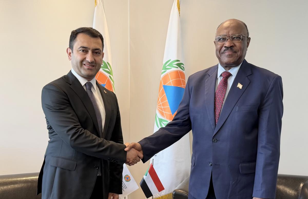 ICDO Secretary-General and the Minister of Foreign Affairs and International Cooperation of the Republic of the Sudan Discuss Humanitarian Cooperation