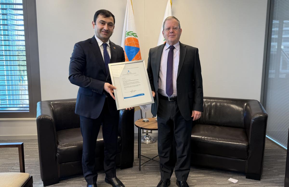 ICDO Secretary-General Meets with the Permanent Representative of Israel to the UN Office at Geneva and other international organizations