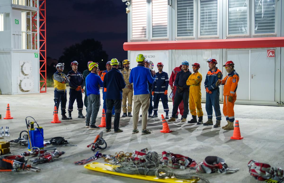 International USAR Training Course Concludes at the Russian-Armenian Center for Humanitarian Response