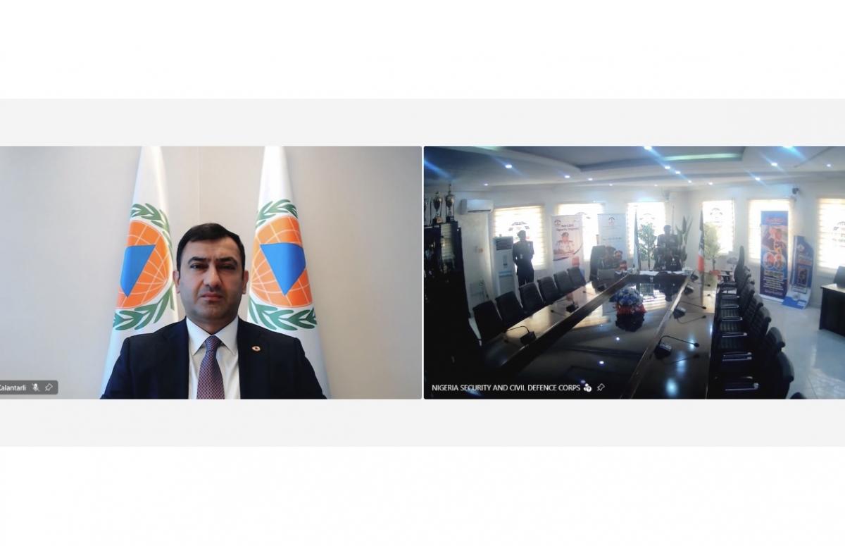 ICDO Secretary-General Holds Online Meeting with the Commandant General of the Nigeria Security and Civil Defence Corps