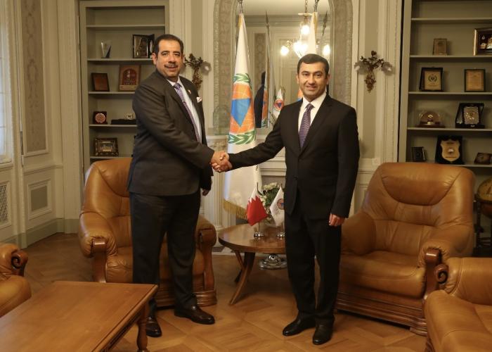 ICDO Secretary-General and Bahrain’s Permanent Representative Discuss Strengthening Cooperation in Civil Defence and Disaster Risk Management