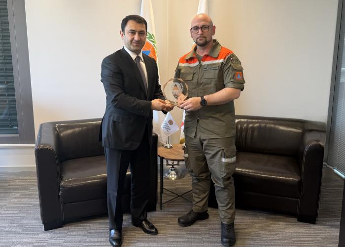 Генеральный секретарь МОГО провёл встречу с командиром гражданской защиты Женевы в целях укрепления сотрудничества