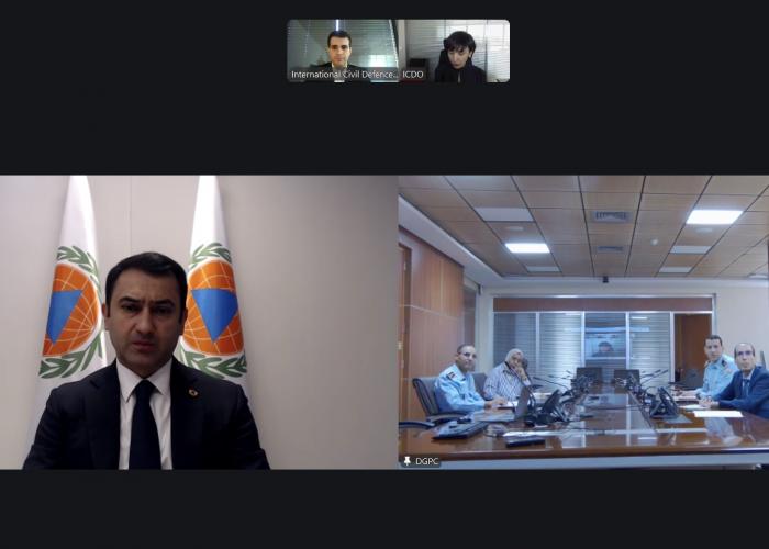 ICDO Secretary-General Holds Online Meeting with the Director General of Civil Protection of the Kingdom of Morocco