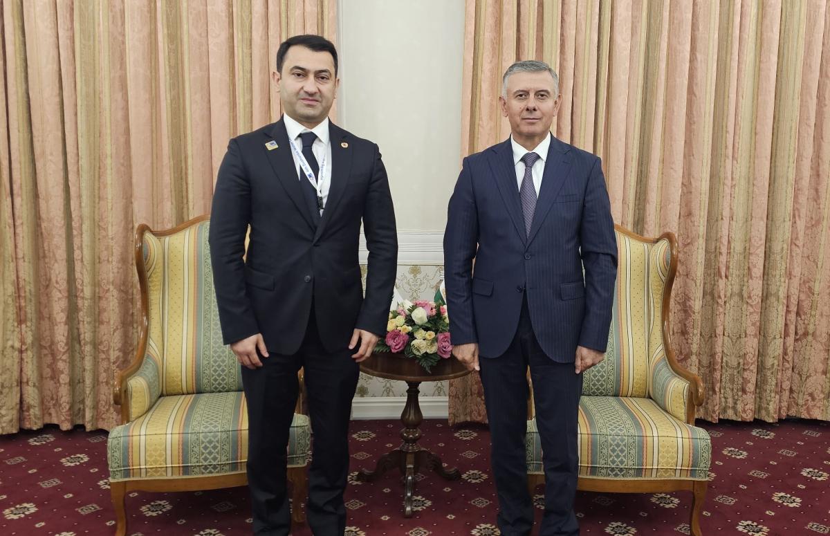 ICDO Secretary General Meets Chairman of Tajikistan Committee for Emergency Situations and Civil Defense