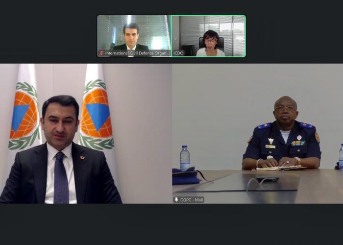 ICDO Secretary-General Holds Online Meeting with the Director General of Civil Protection of the Republic of Mali