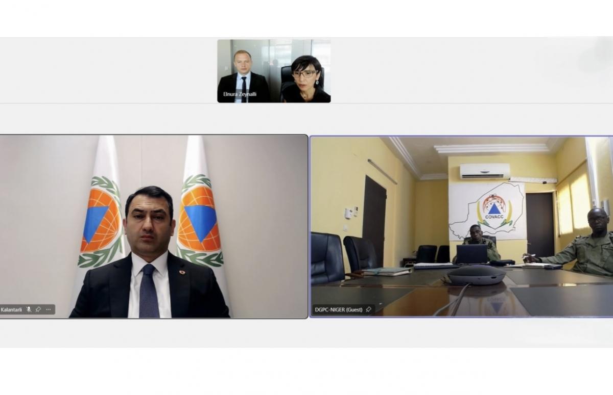 ICDO Secretary-General Holds Online Meeting with the Director General of Civil Protection of the Republic of Niger
