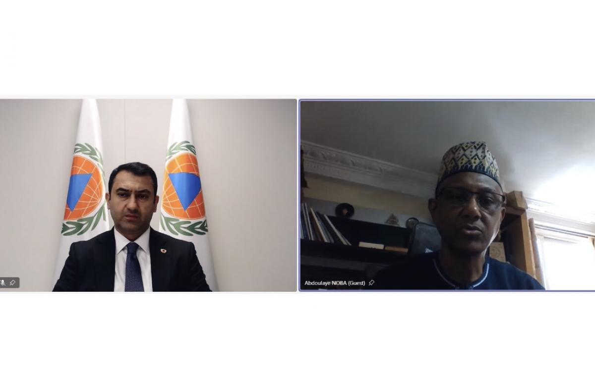 ICDO Secretary-General Holds Online Meeting with the Director of Civil Protection of the Republic of Senegal