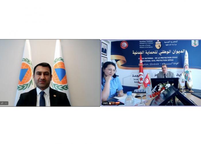 Le Secrétaire général de l'OIPC a tenu une réunion en ligne avec le Président de l'Assemblée générale de l'OIPC et le Directeur général de l'Office national de la protection civile de la Tunisie