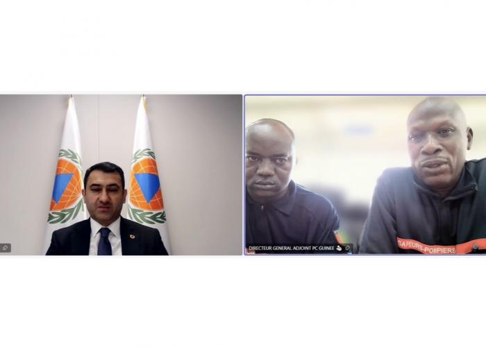 Le Secrétaire général de l'OIPC tient une réunion en ligne avec le Directeur général adjoint de la Protection civile de la République de Guinée