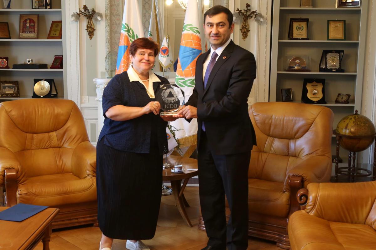 ICDO Secretary-General Meets with Permanent Representative of Belarus to Discuss Enhanced Cooperation in Civil Defence and Disaster Preparedness