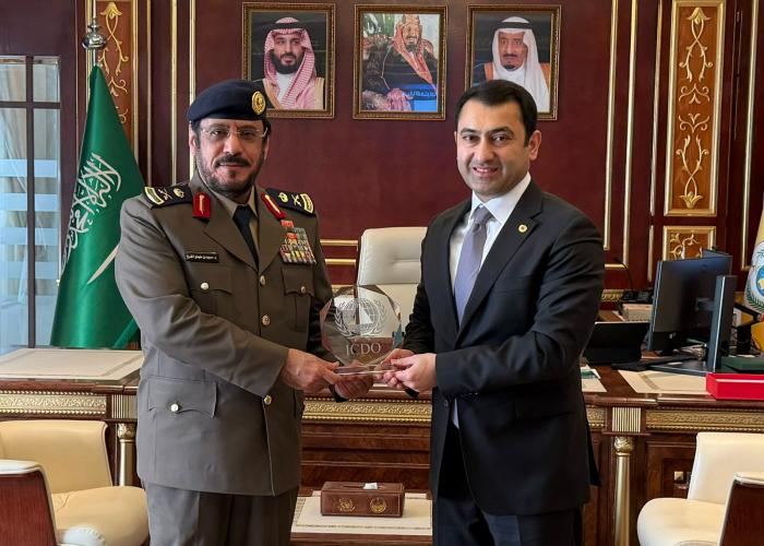 ICDO Secretary-General Meets with the Director General of the General Directorate of Civil Defence of the Kingdom of Saudi Arabia