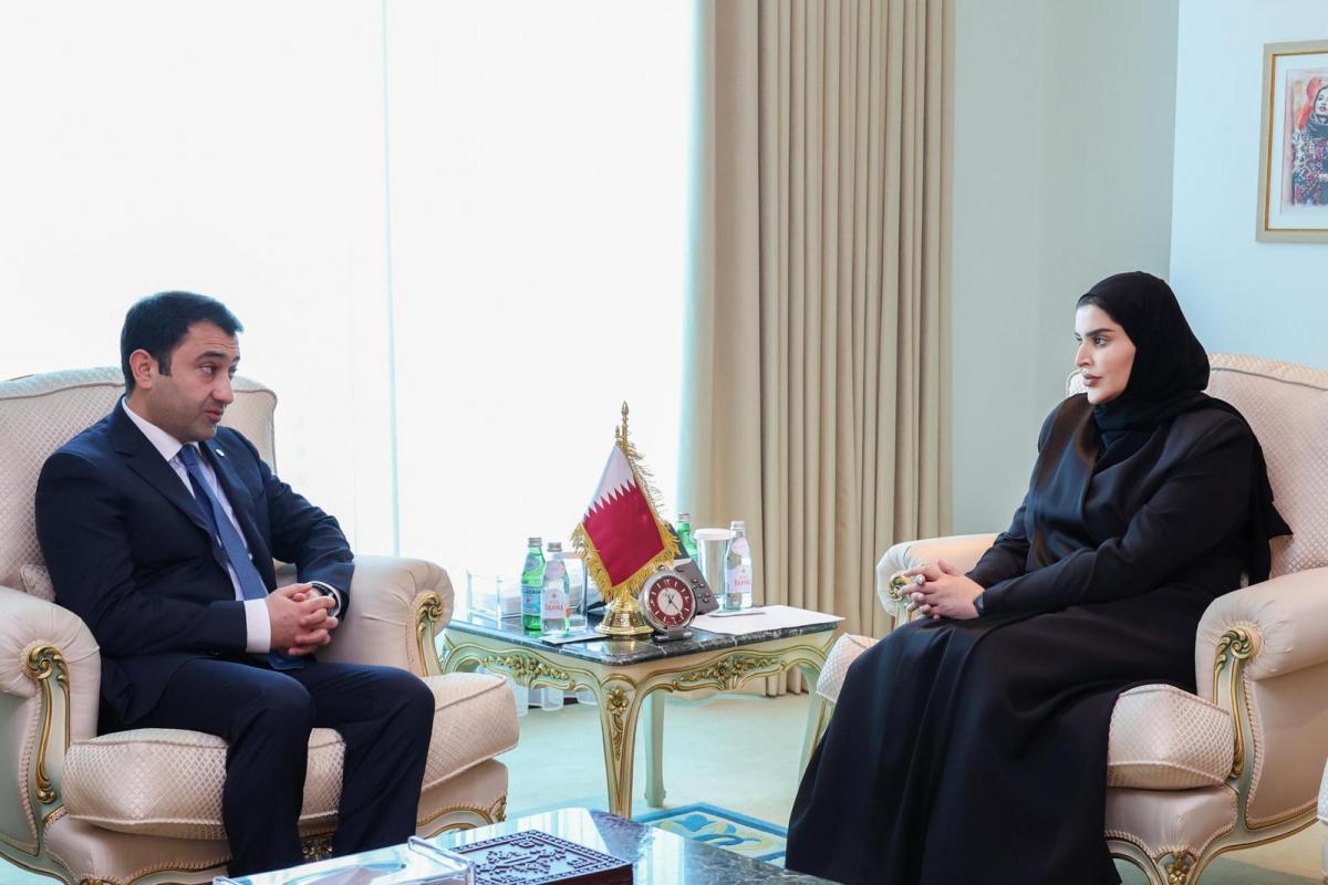 ICDO Secretary-General Meets with the Minister of State for International Cooperation of the State of Qatar