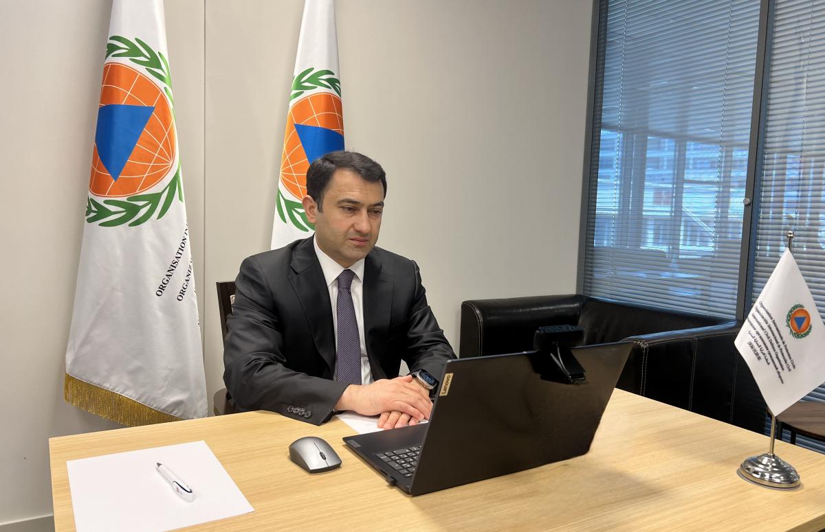 ICDO Secretary-General Holds Online Meeting with Syrian Minister of Emergency and Disaster Management