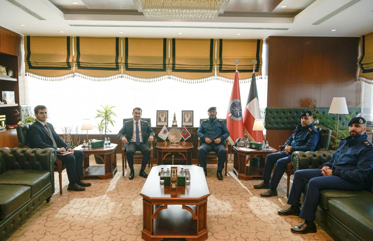 ICDO Secretary-General Meets with Chief of the Kuwait Fire Force