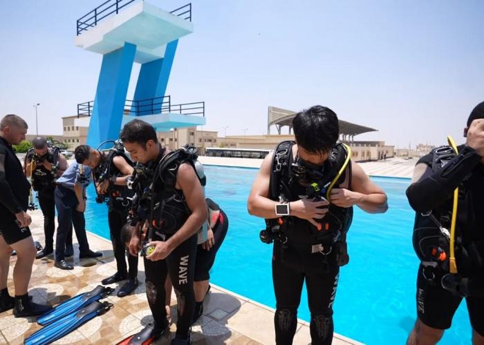 ICDO Conducts Diving and Water Rescue Training in Cairo