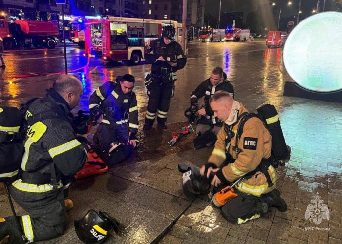 Des représentants des États membres de l’OIPC terminent leur formation spécialisée à l’Académie d’État des services d’incendie du Ministère des situations d’urgence de Russie