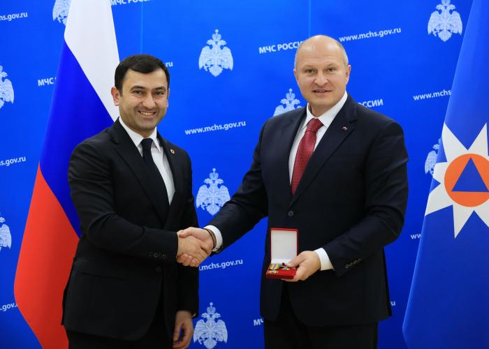 ICDO Secretary-General Meets with Minister of the Russian Federation for Civil Defence, Emergencies and Elimination of Consequences of Natural Disasters