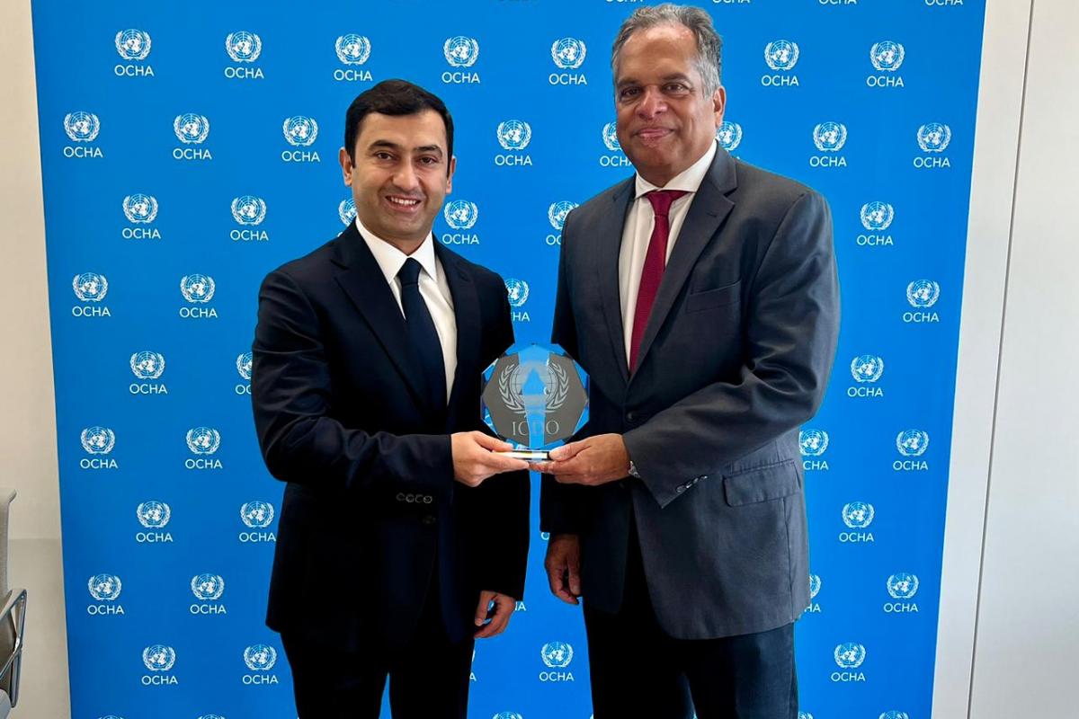 ICDO Secretary-General Meets with the Head of OCHA Geneva