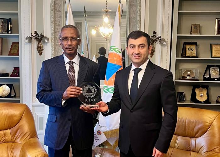 Meeting between the ICDO Secretary-General and the Permanent Representative of the Republic of the Sudan in Geneva