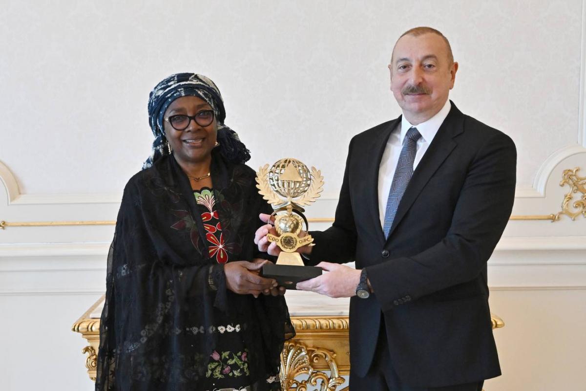 The President of the Republic of Azerbaijan received the ICDO Secretary General