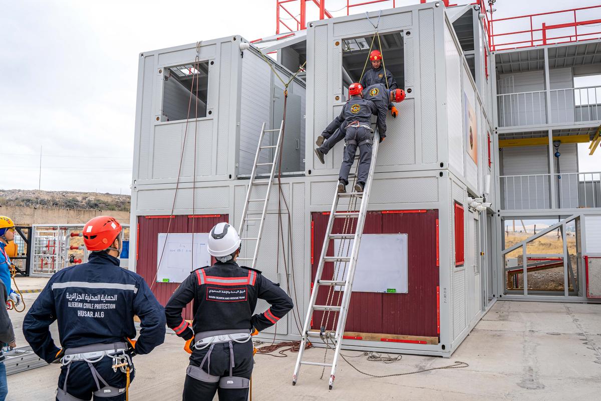 Тренинг в Армении «Проведение аварийно-спасательных работ в завалах, разрушенных зданиях и сооружениях»