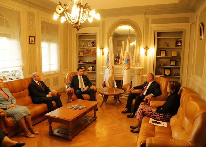 Visit by the Delegation of the Ministry of Emergency Situations of the Russian Federation to the ICDO Permanent Secretariat