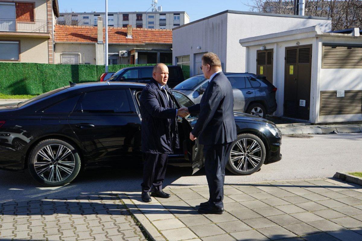Visit of the Acting Secretary-General of ICDO to the Russian-Serbian Humanitarian Center