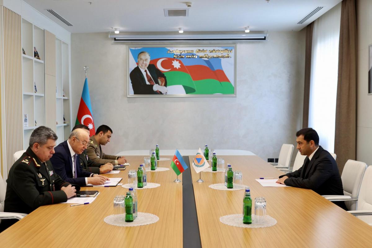 Secretary-General of the ICDO Meets with the Minister of Emergency Situations of the Republic of Azerbaijan