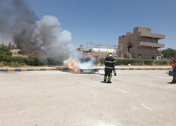Basic Firefighting Course for Al-Aqsa Mosque Firefighters Opens in Jordan