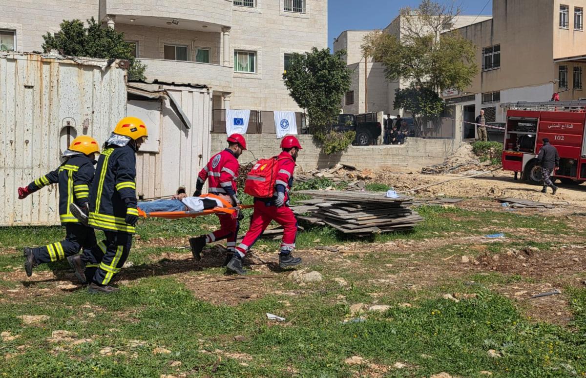 Palestine shares a community-based response initiative for World Civil Defence Day 2026